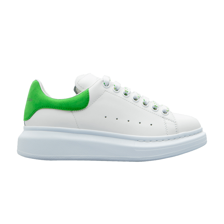 Кроссовки Alexander McQueen Alexander McQueen Wmns Oversized Sneaker 'White Acid Green', белый