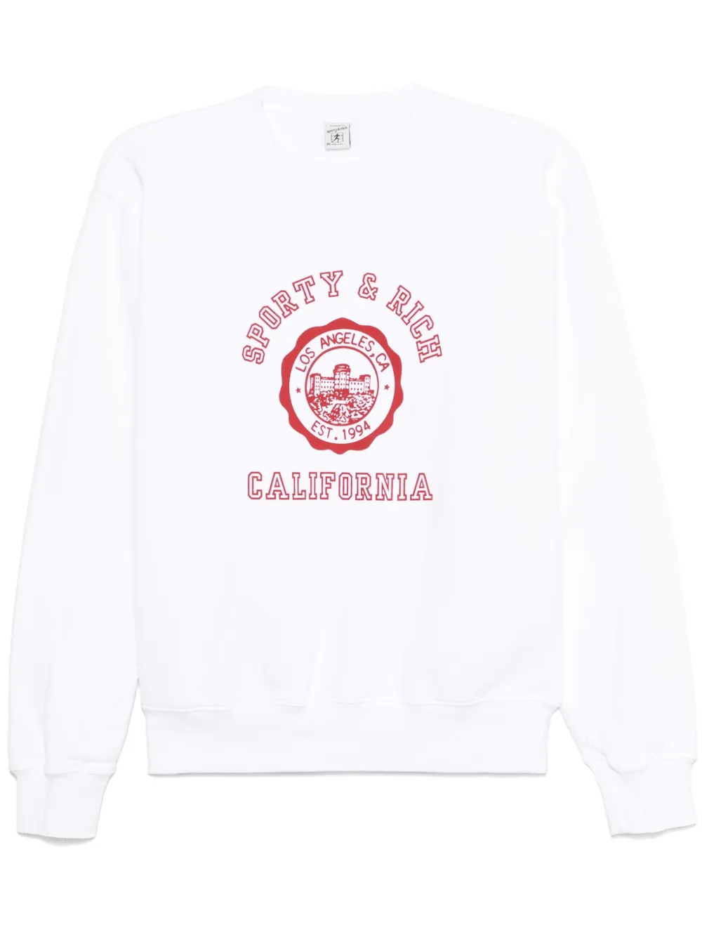 

Толстовка California Emblem Sporty & Rich, белый