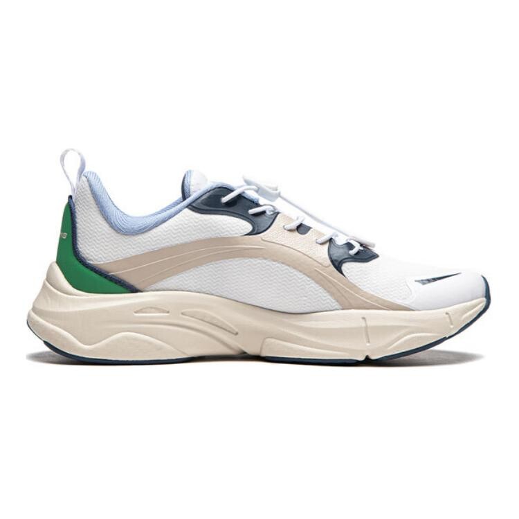 Кроссовки LINING YOUNG Kids Lifestyle Shoes GS Low-top Standard White/Mica Grey/Rose Green — фото 2