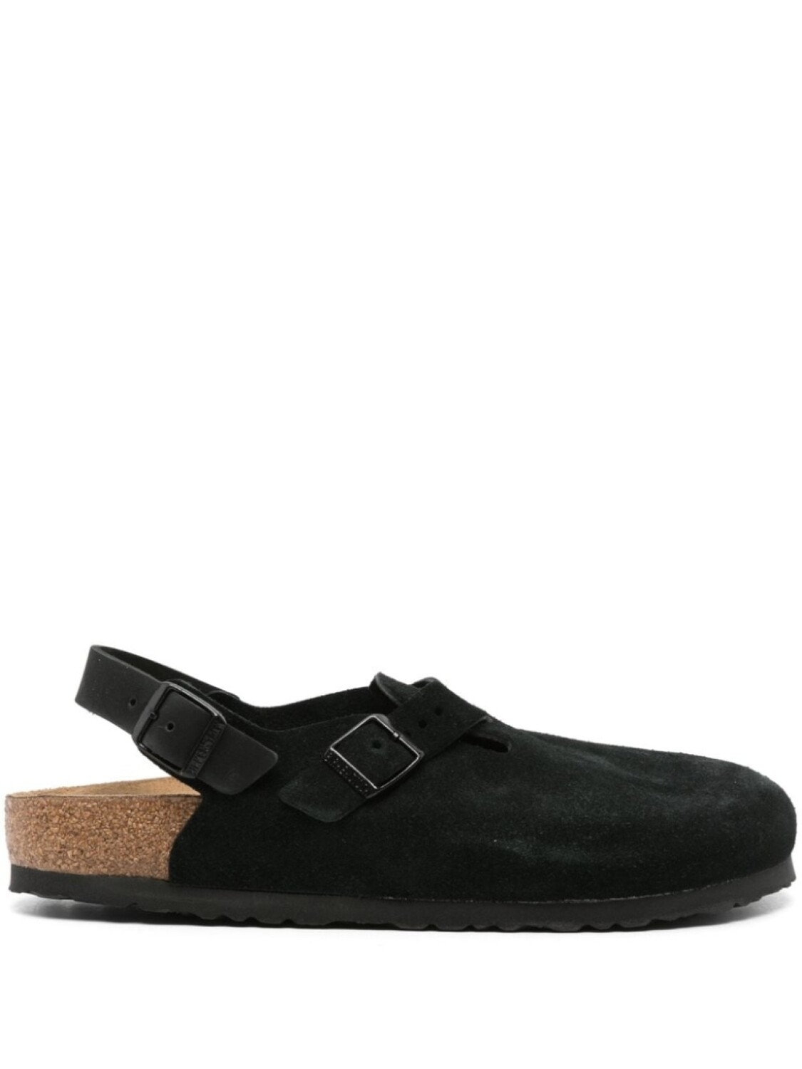 

Birkenstock замшевые шлепанцы Tokyo II, черный