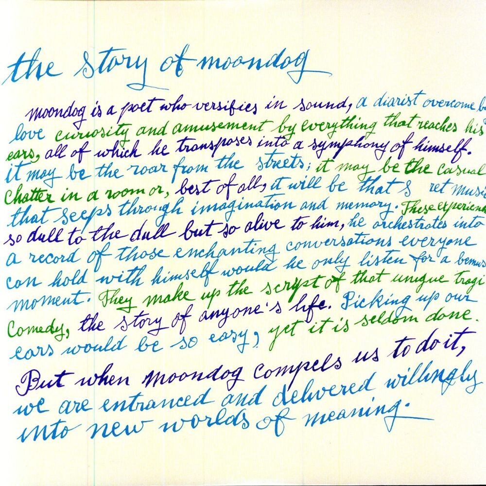

Виниловая пластинка LP The Story Of Moondog [Purple/Green Starburst Vinyl] - Moondog
