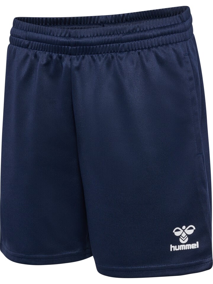 Спортивные штаны Hummel Shorts Hmlessential Multisport Kinder, цвет MARINE — фото 4