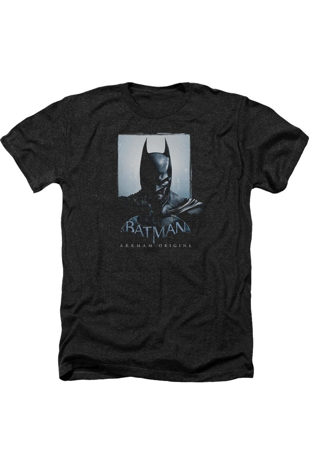 

Футболка Batman Arkham Origins Two Sides для взрослых Heather Gildan, черный