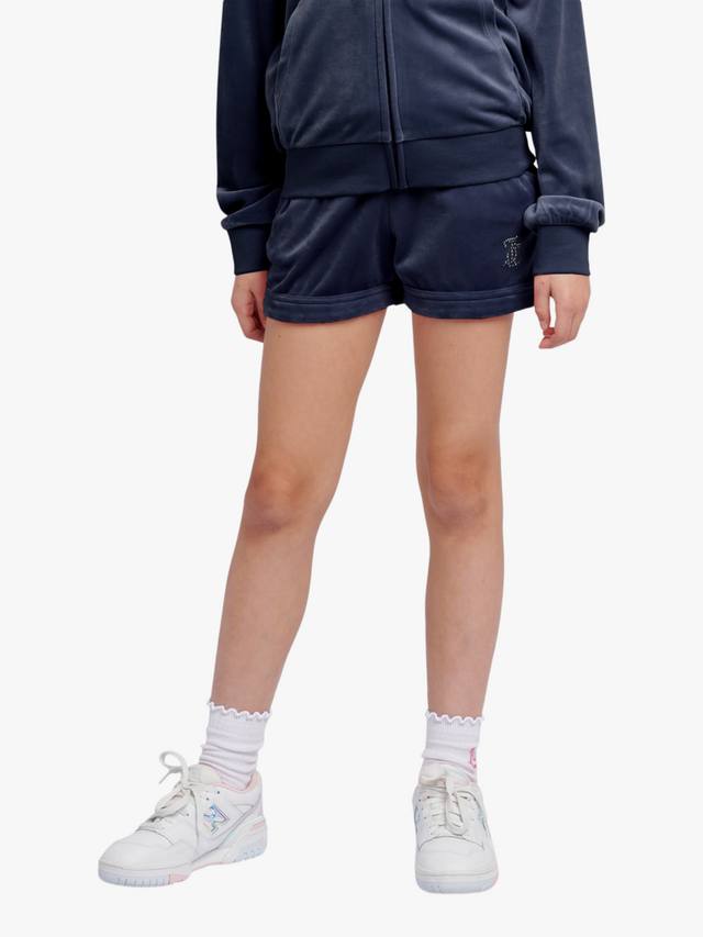 

Детские велюровые складывающиеся шорты Juicy Couture, Night Sky