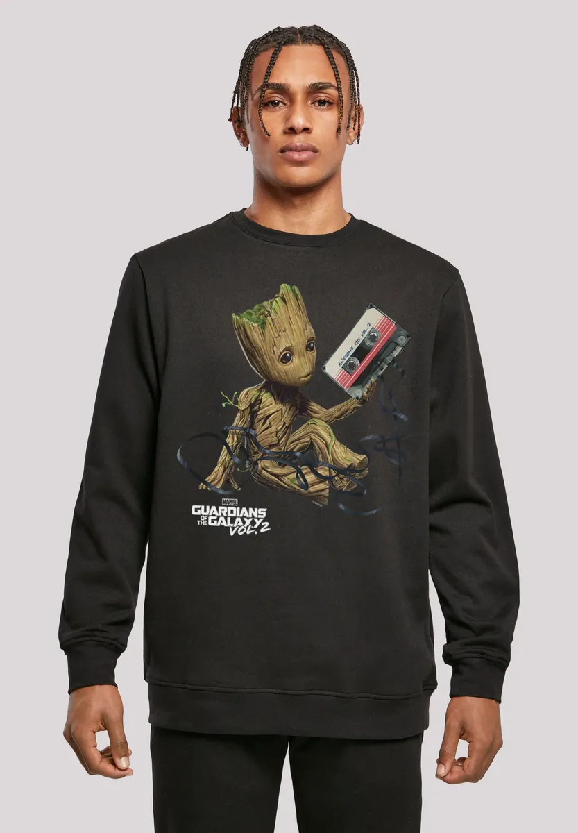 

Толстовка F4NT4STIC "Marvel Guardians Of The Galaxy Vol 2 Groot Tape", принт, черный