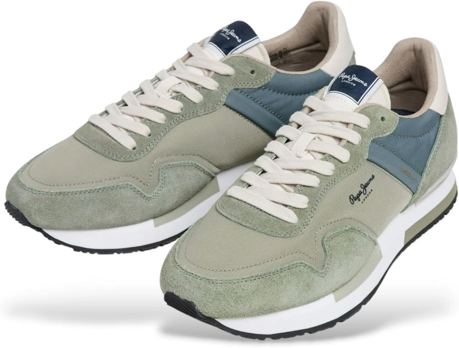 Мужские кроссовки Pepe Jeans Hailon Basic M, Green Altron — фото 3