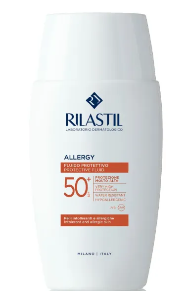 

Rilastil Sun System Allergy 50+ 50 мл Подходит для реактивной кожи или кожи, непереносимой к солнцу