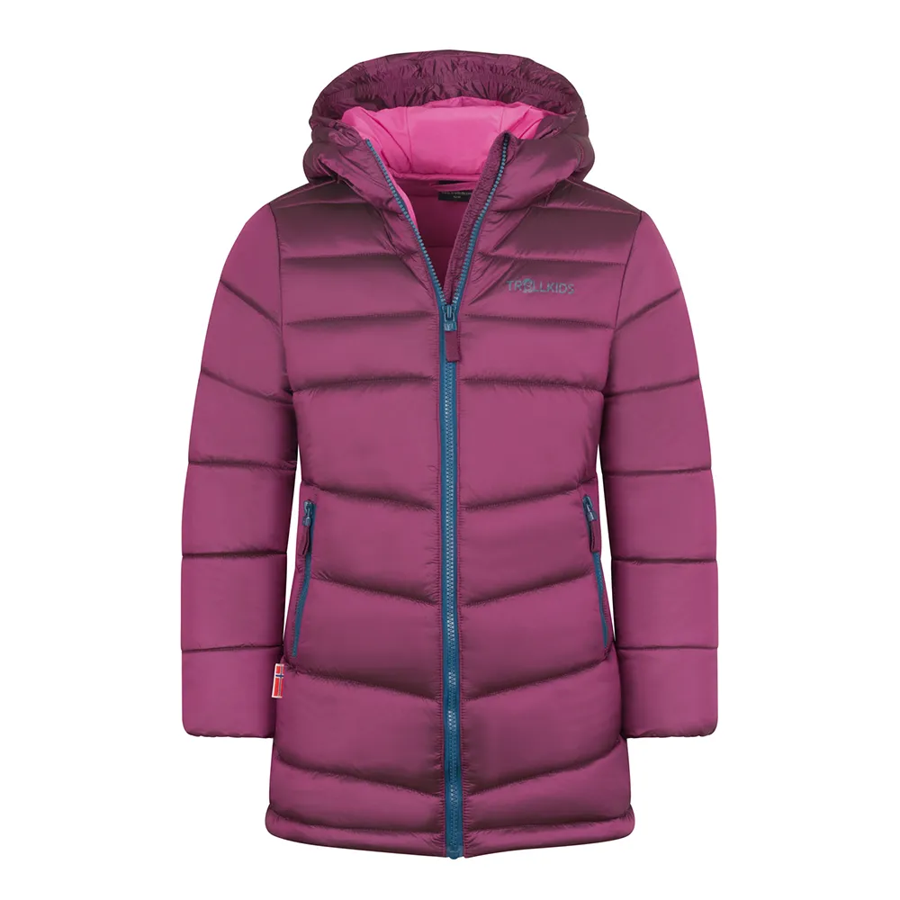 

Куртка Trollkids Trondheim Coat, фиолетовый