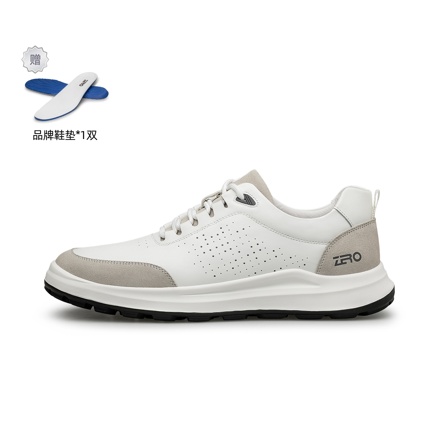 

Кроссовки мужские Lifestyle Shoes Men Low-Top Zro, белый/синий