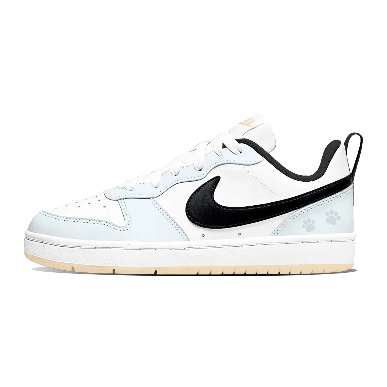 Детские скейтбордические кроссовки Nike Court Borough Light Blue — фото 3