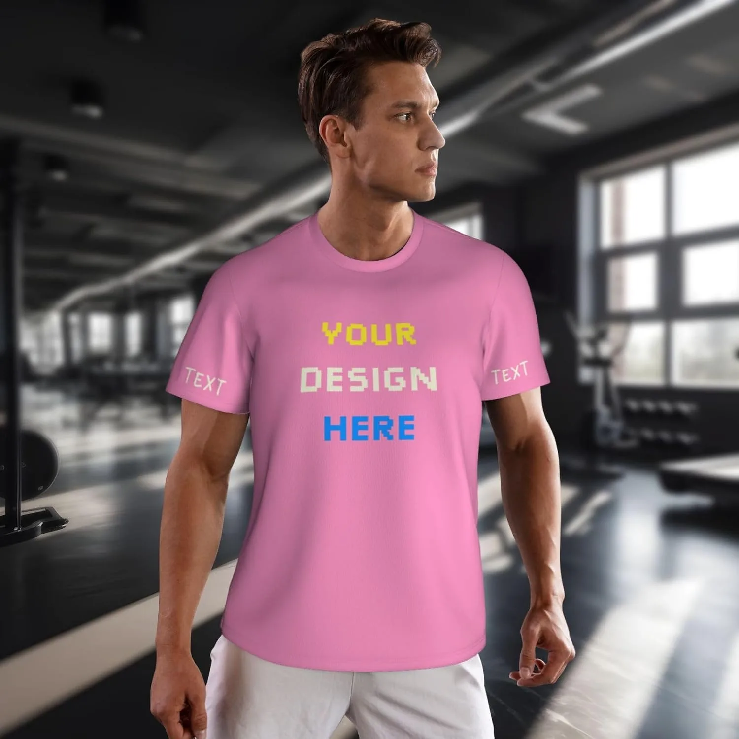 Футболка Custom с логотипом спереди и сзади — фото 3