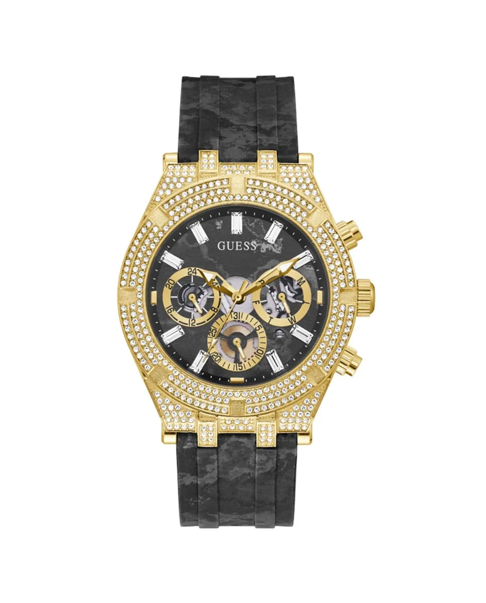 

Мужские часы Continental GW0418G2 с силиконовым и черным ремешком Guess, черный