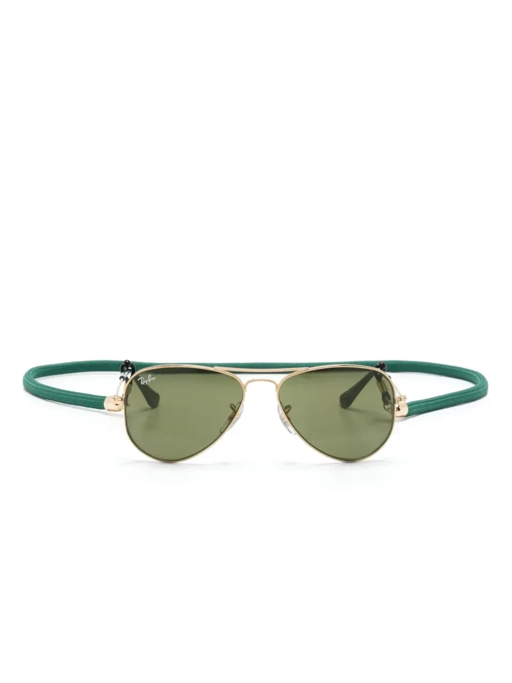 Солнцезащитные очки-авиаторы Ray-Ban Junior, золотой