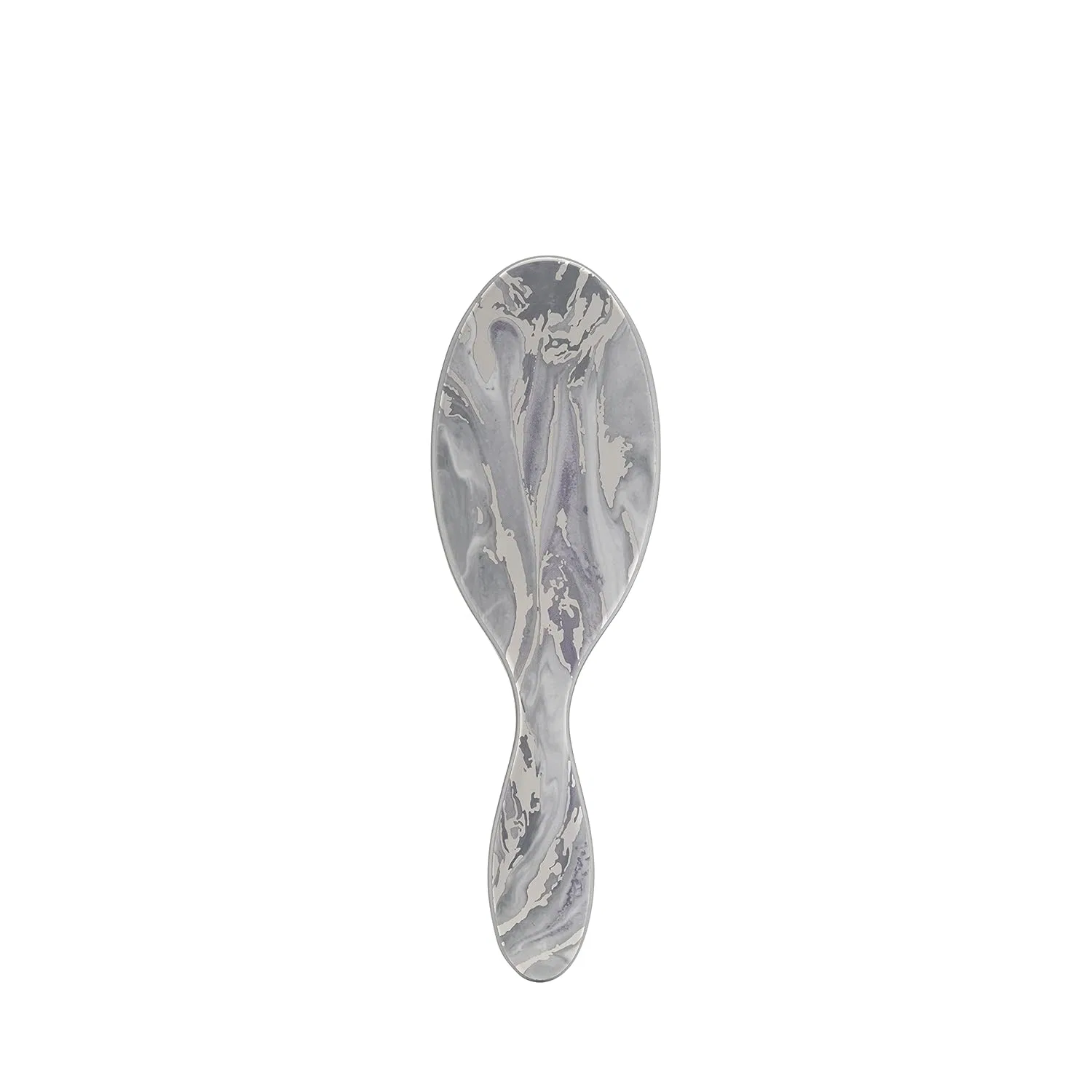 Расческа-детанглер «Original Detangler Metallic Marble» от Wet Brush, серебристая Wet Brush, Metallic Silver — фото 2