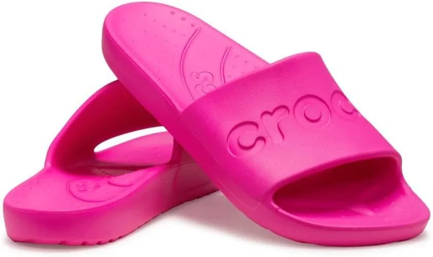 Шлепанцы Crocs унисекс, Pink Crush — фото 2