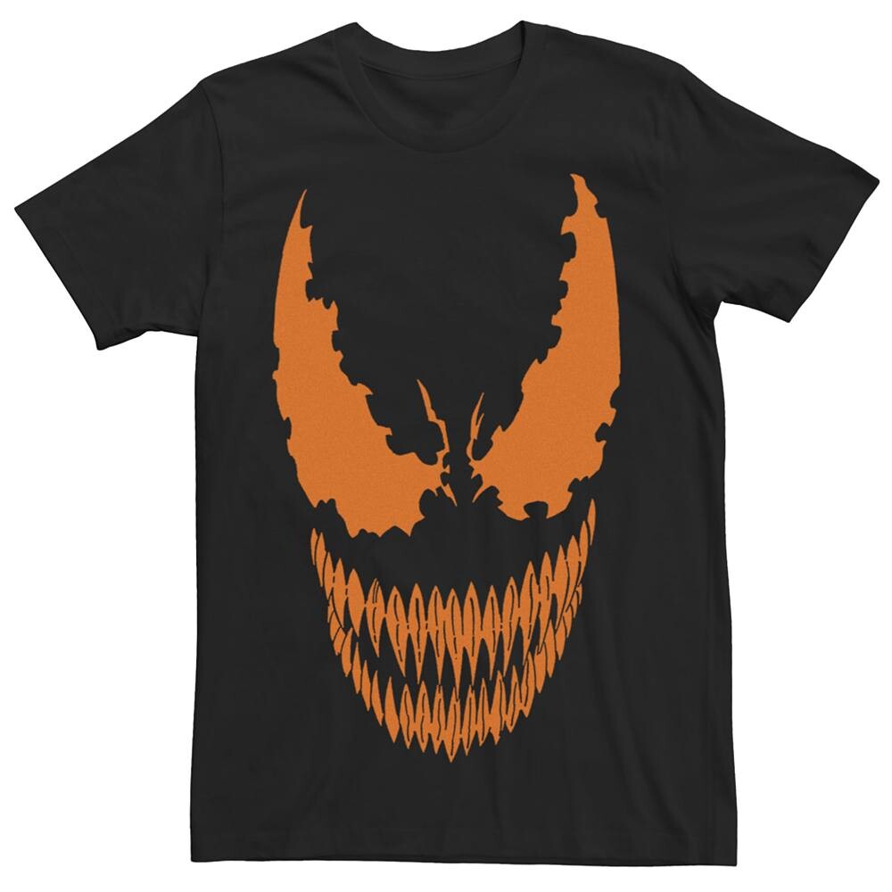 

Мужская футболка с рисунком тыквы Marvel Venom Licensed Character, черный
