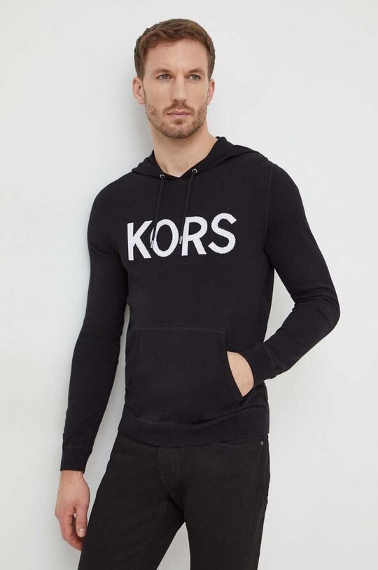 

Хлопковый свитер Michael Kors, черный
