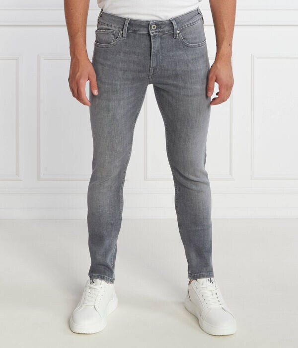 

Джинсы Pepe Jeans London Finsbury с обтягивающей посадкой, серый