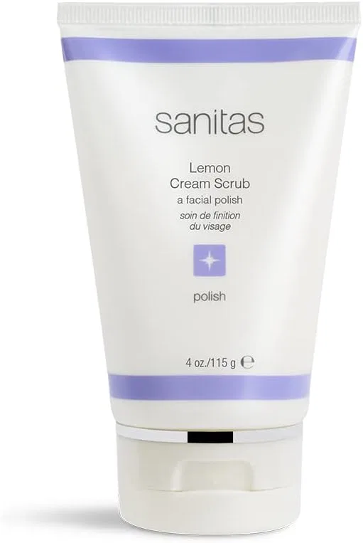 Скраб для тела Sanitas Progressive Skinhealth лимонный, 120 мл