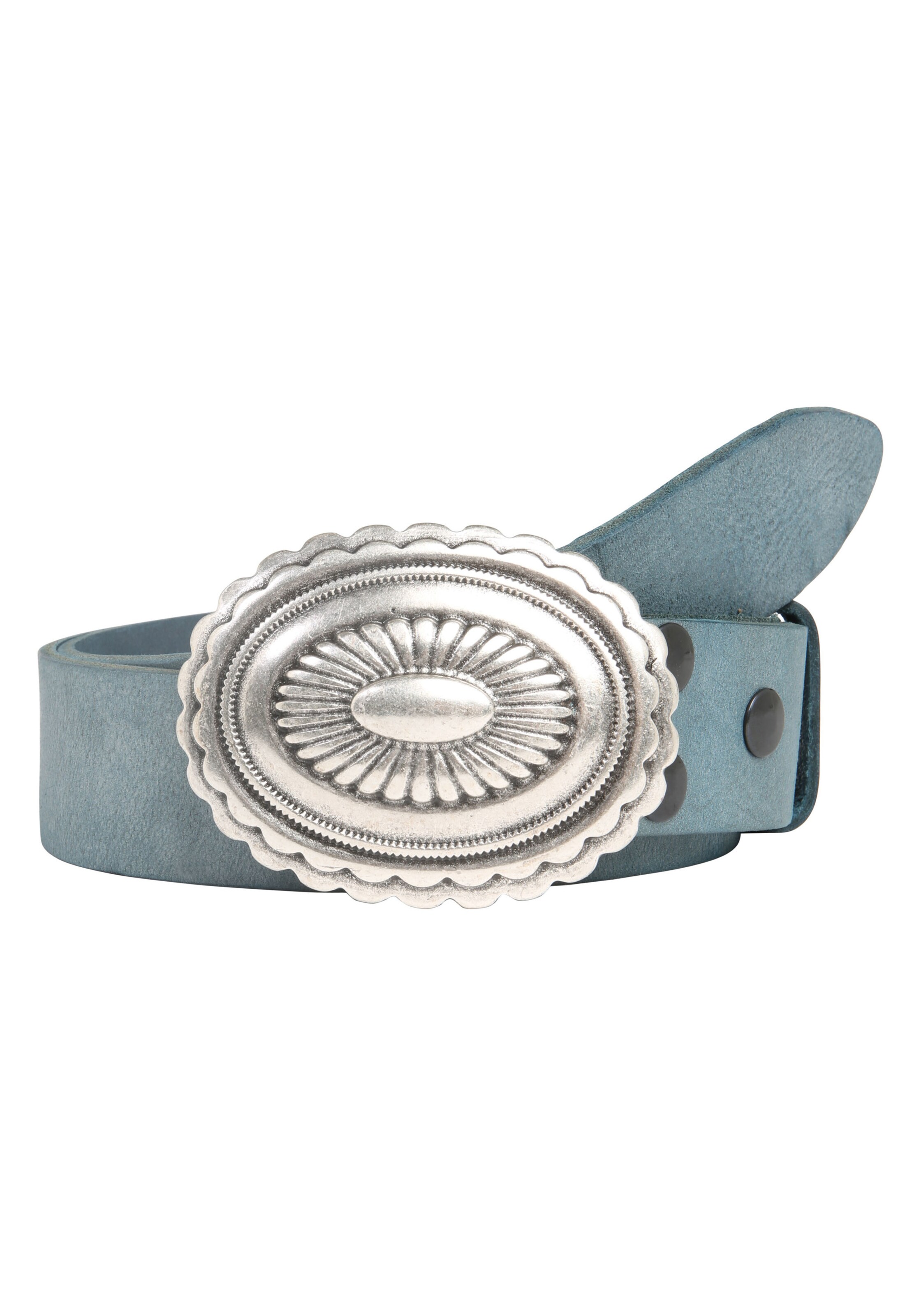 

RETTUNGSRING by showroom 019° Ремень из синего денима