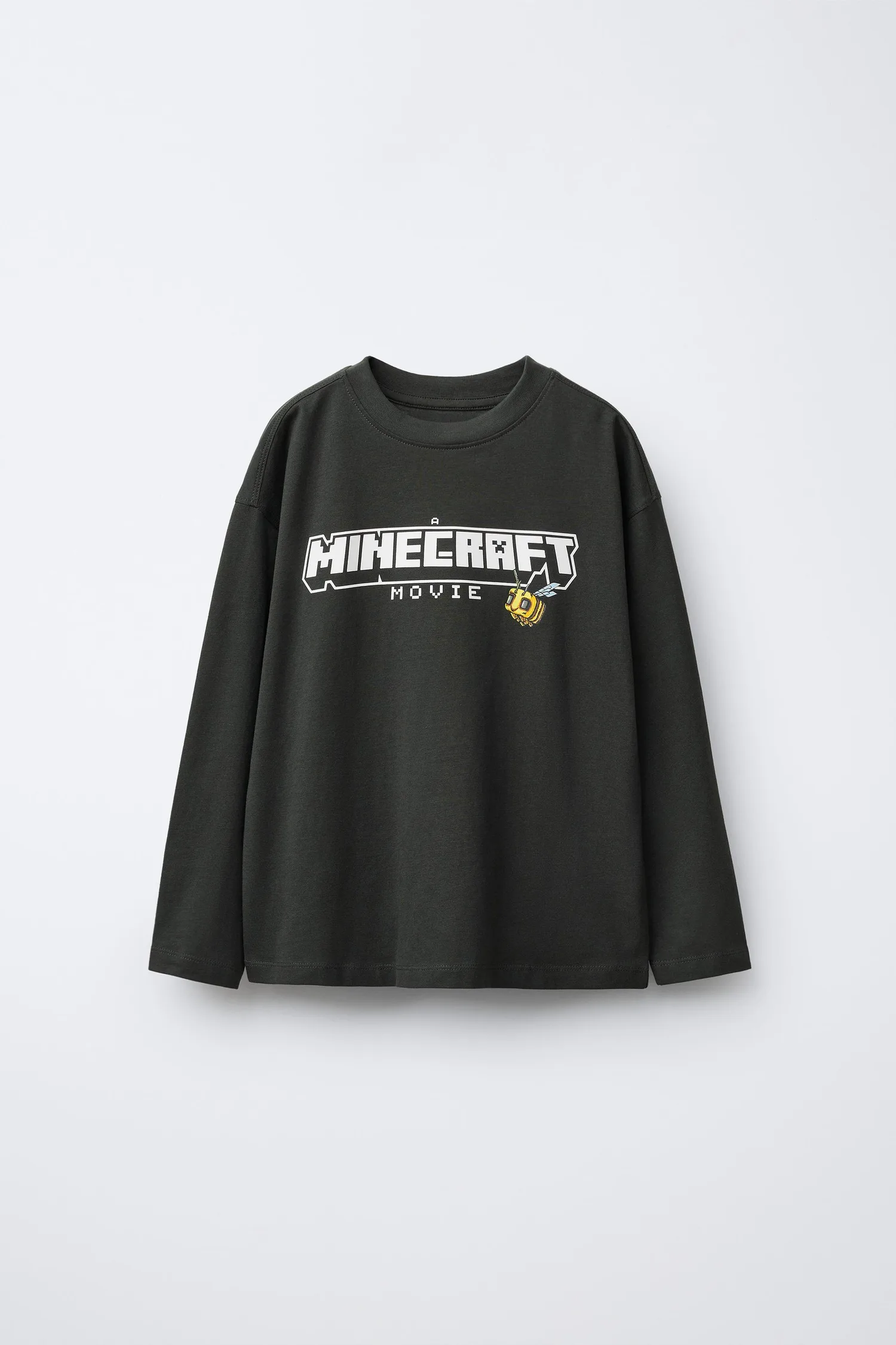 Zara Minecraft © mojang ab. футболка с принтом