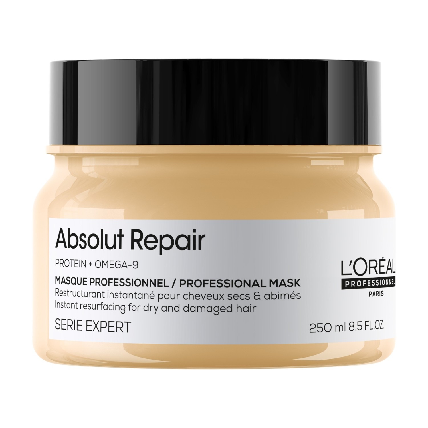 Маска для волос serie expert absolut repair L Oreal Professionnel Paris, объем 250 мл — фото 2