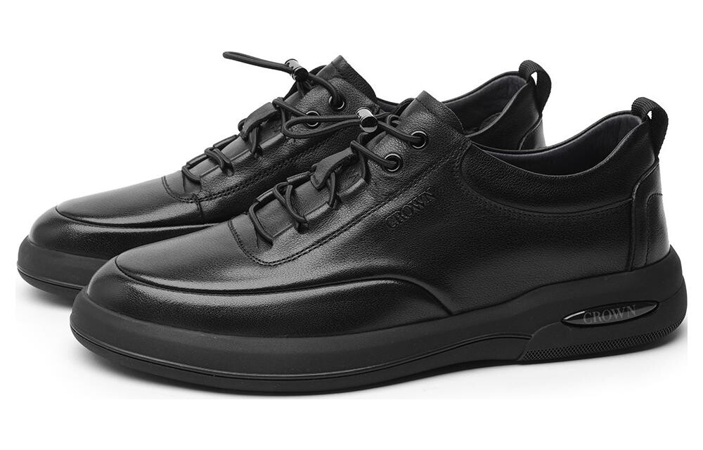Кроссовки мужские Lifestyle Shoes Men Low-Top Black Crown — фото 3