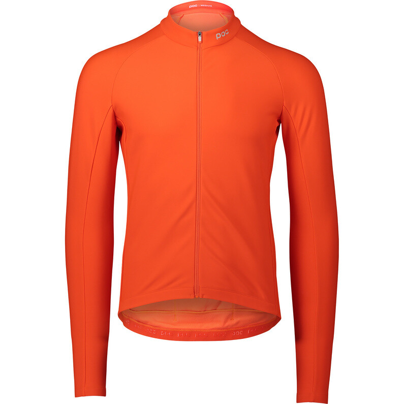 

Мужская куртка из блестящего джерси POC, цвет Zink Orange