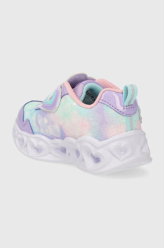 Детские кроссовки HEART LIGHTS LOVIN REFLECTION Skechers, фиолетовый — фото 3