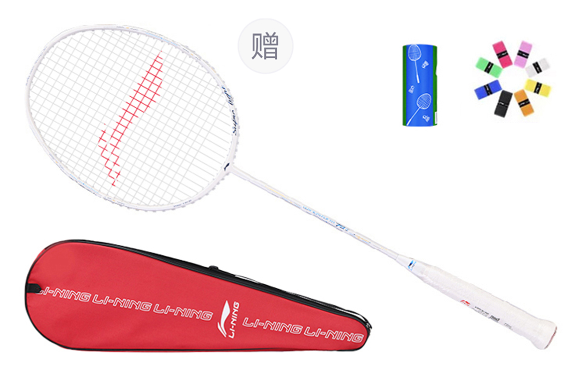 

Li-Ning LiNing Ultra Light Full Carbon бадминтонная ракетка Control Type All around Defense Advanced Level 675mm 5UG6 белая