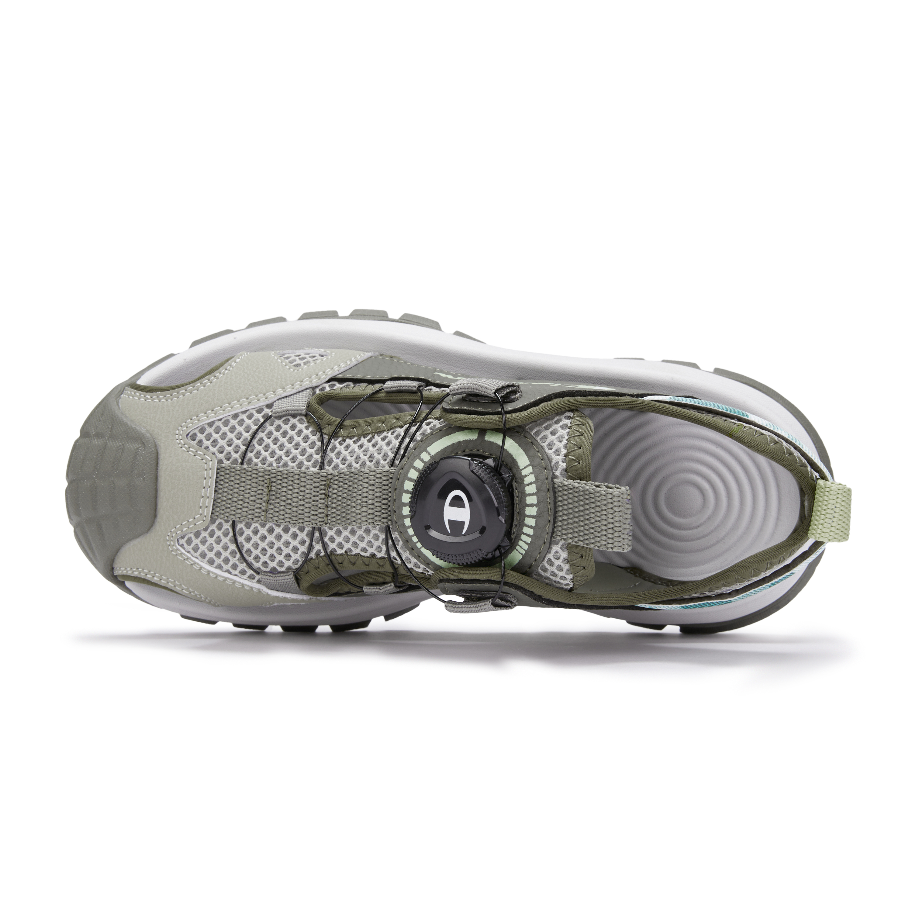 Детские сандалии с камуфляжным принтом Shell Shoes Kids' Champion Kids, зеленый — фото 3