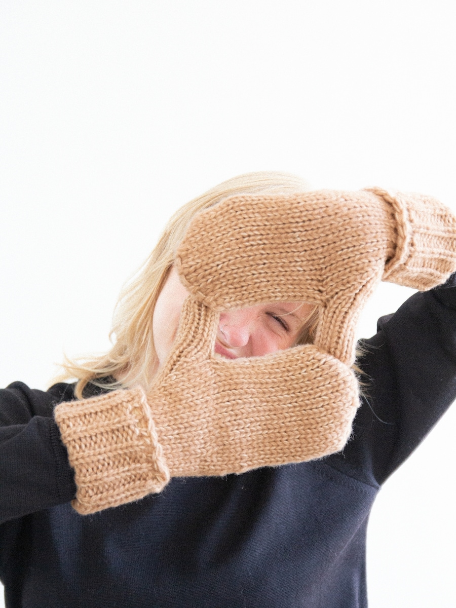 

Рукавицы KOPYTO Eulenflügel, карамель