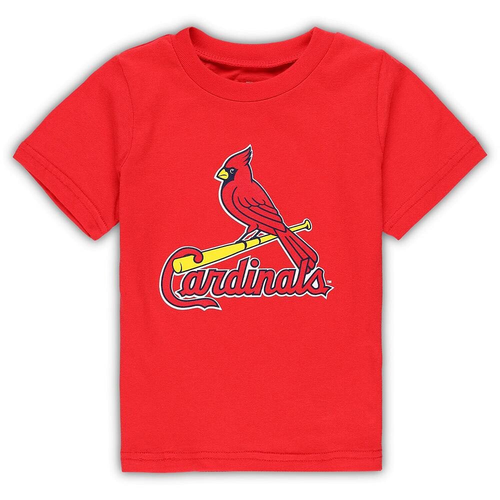 Красная футболка с основным логотипом команды St. Louis Cardinals Team Crew для малышей Outerstuff, цвет Crd Red
