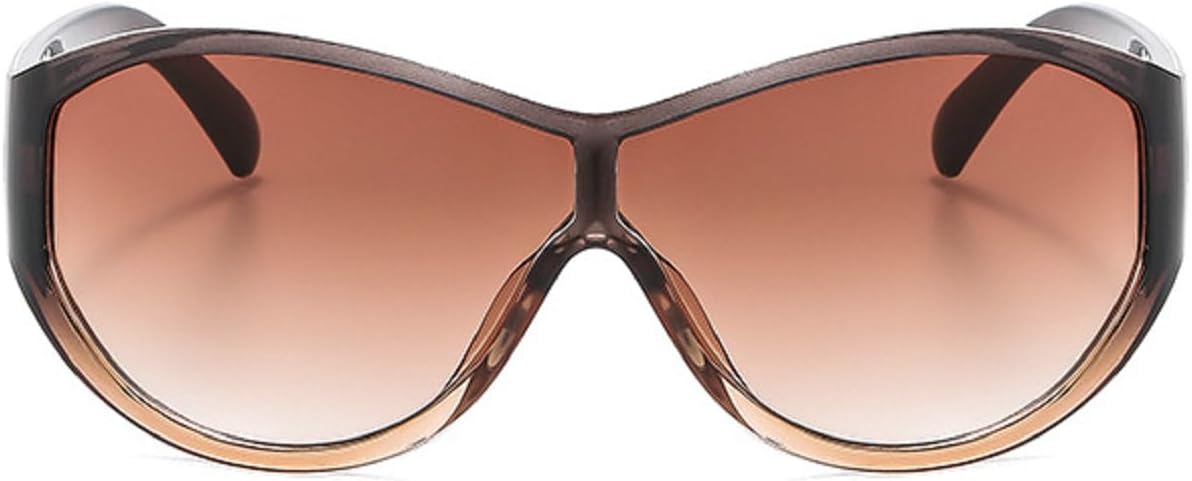 

Солнцезащитные очки в стиле панк для женщин и мужчин, роскошные солнцезащитные очки-маски, винтажные очки для активного отдыха, защита от УФ-излучения UV400, артикул 97208 Melrose, Grey Tea