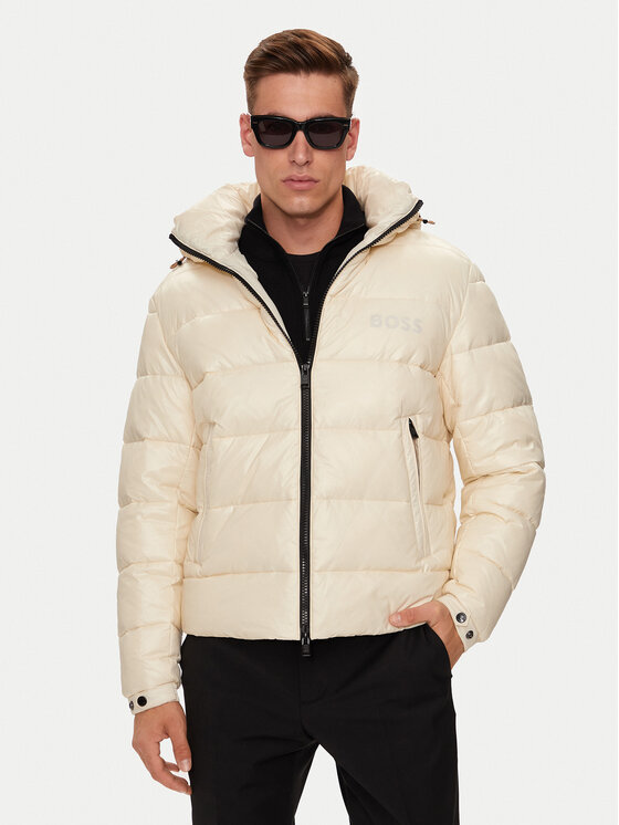 

Зимняя куртка стандартного кроя H-Calando1 50520200 Boss, экрю