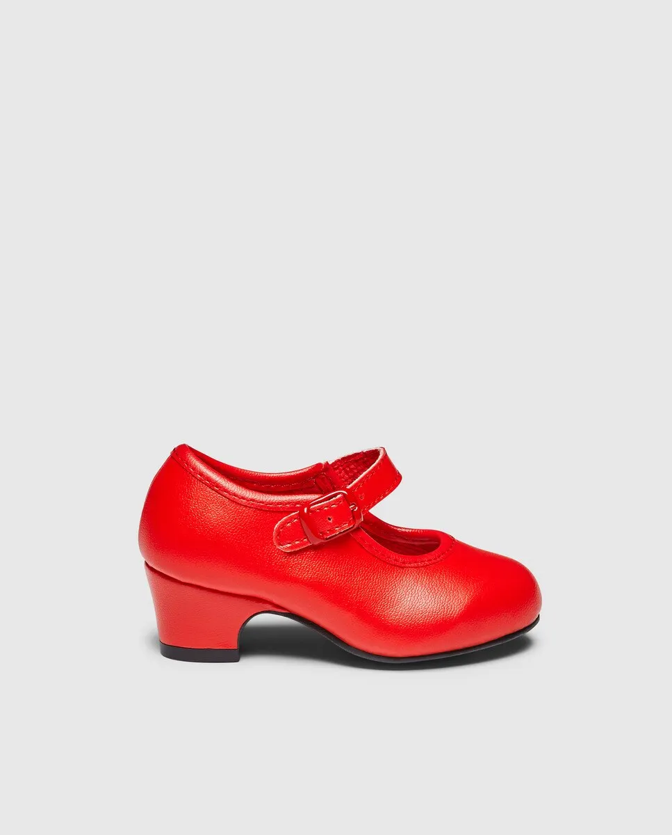 

Красные туфли фламенко для девочек Olé Tus Shoes Olé Tus Zapatos