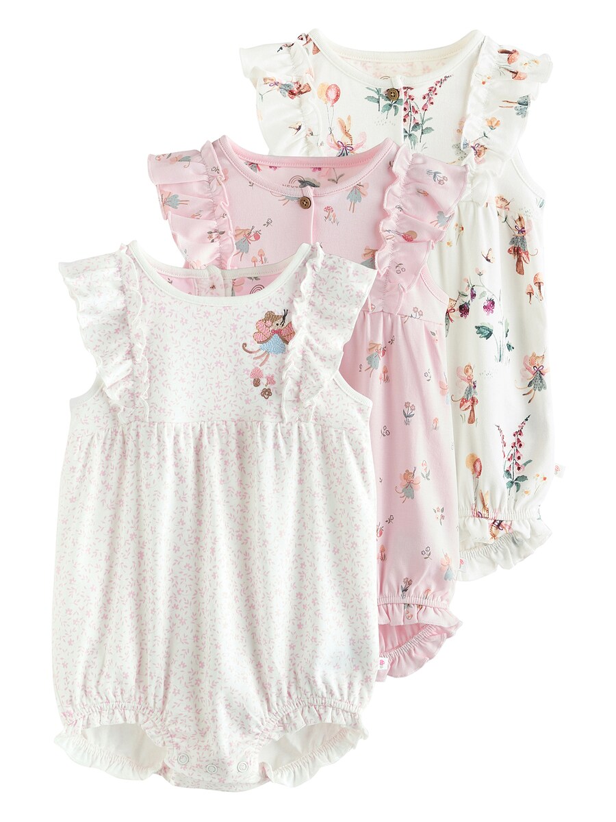

Комбинезон Next, цвет Rose/White/natural white