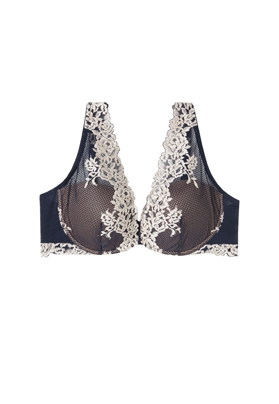 

Бюстгальтер на косточках INTIMISSIMI Balconette Bra Pretty Flowers, цвет blue/white