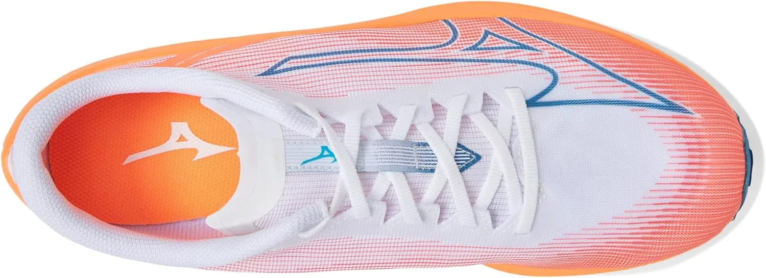 Мужские кроссовки Mizuno Wave Rebellion Flash, белый/серебристый — фото 2
