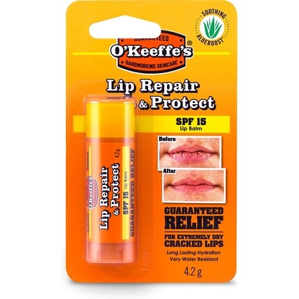 Восстановление и защита губ Spf15 4.2G, O'Keeffe'S