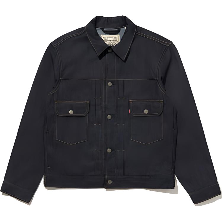 

Levis Куртка джинсовая мужская тёмно-синяя, Dark Indigo