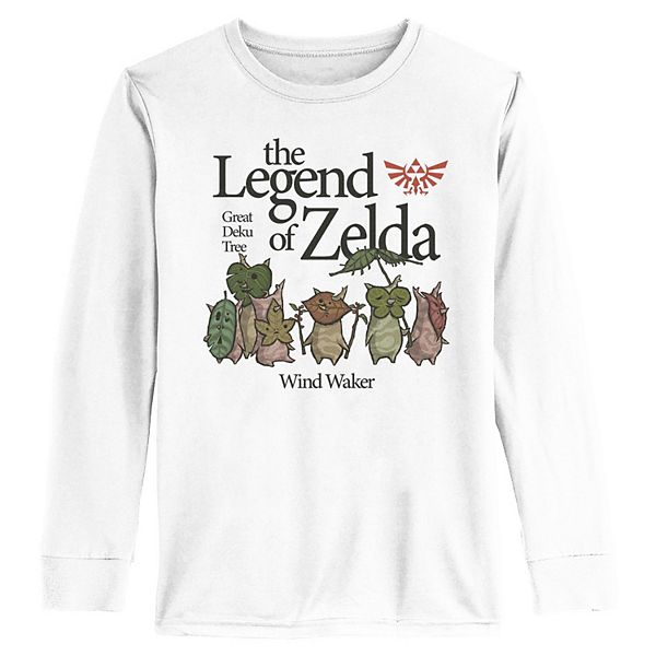 

Детская футболка с длинным рукавом Nintendo The Legend of Zelda Korok Lineup Licensed Character