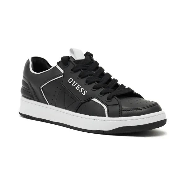 Белые кроссовки Guess, черный
