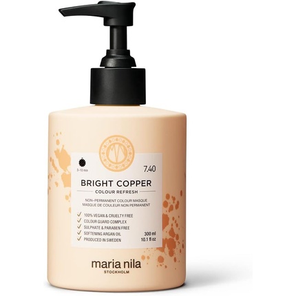 

Маска для волос Color Refresh Bright Copper, 300 мл, Maria Nila