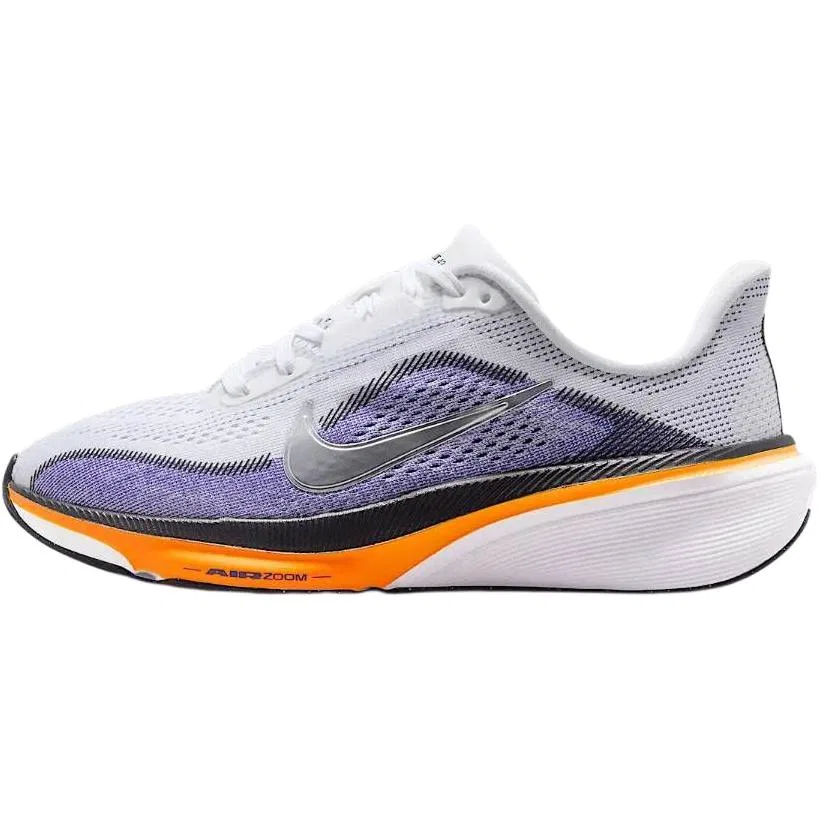 Кроссовки детские Pegasus 42 Rebound Breathable Support Low top Kids' Running Shoes White Black Orange Nike
