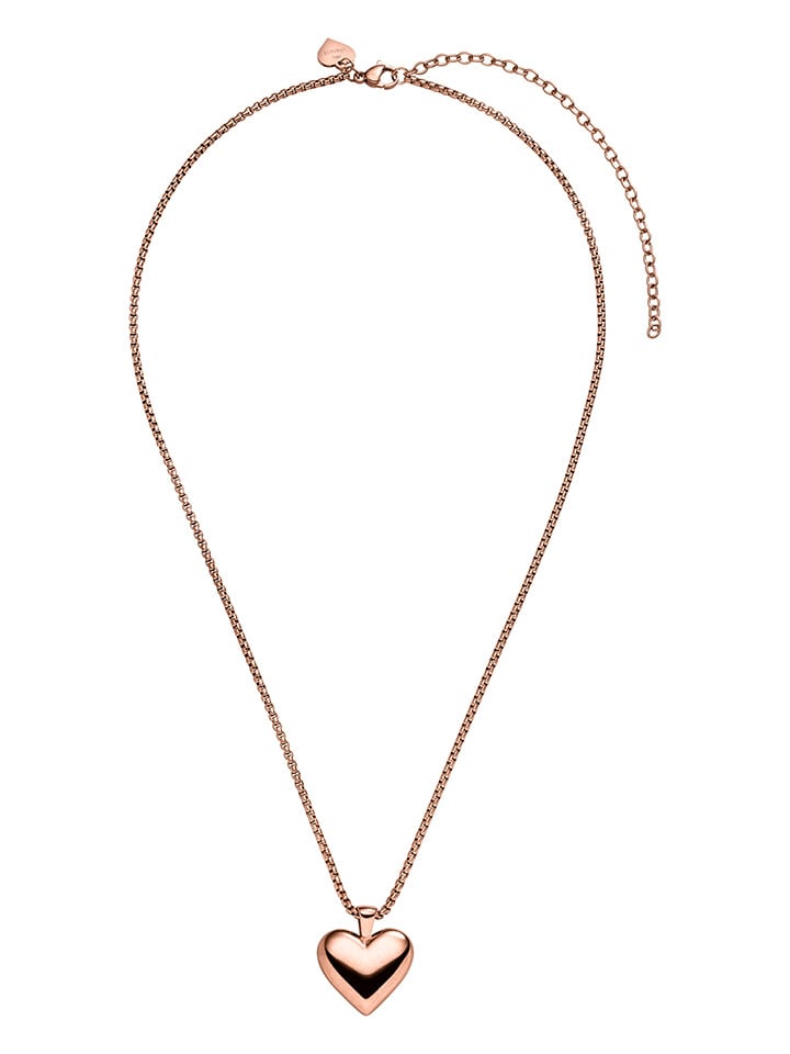 

PURELEI Колье «Влюбленная птичка» из розового золота с подвеской