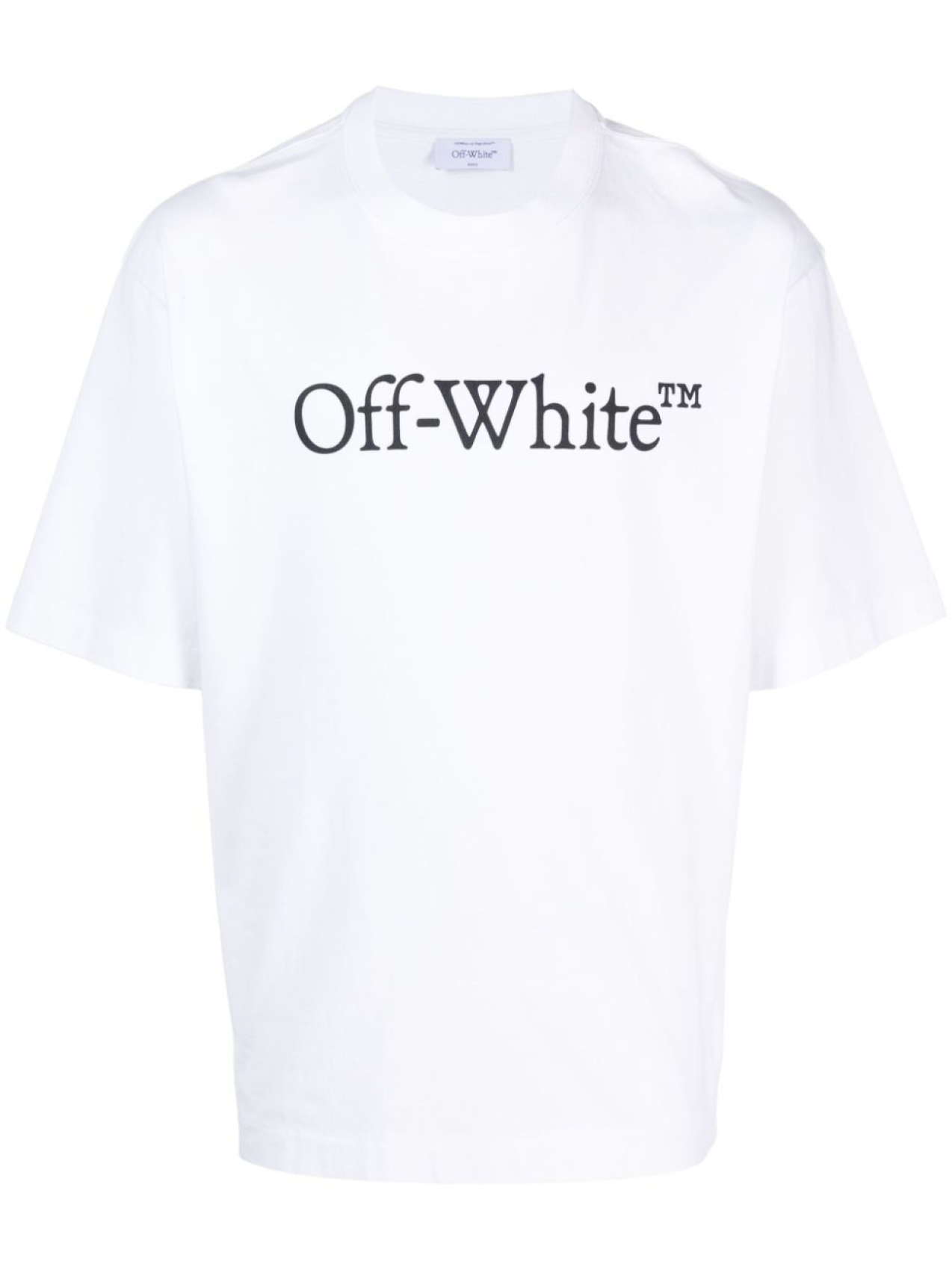 

Off-White футболка Bookish с логотипом, белый