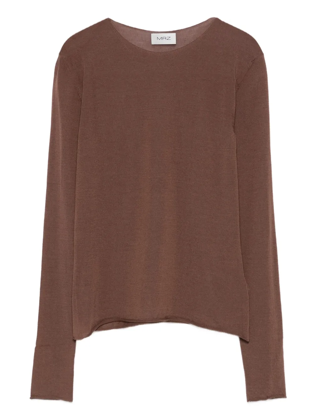 

Топ с длинными рукавами MRZ, коричневый