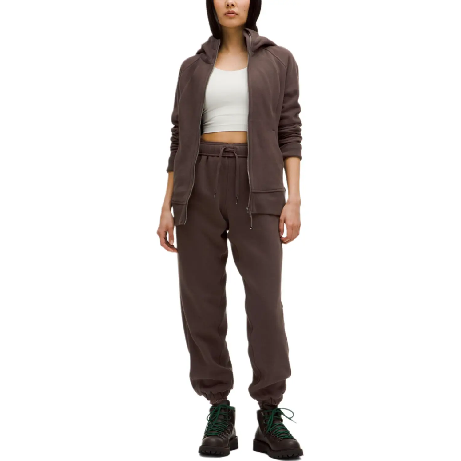 

Женские повседневные брюки Scuba Series Lululemon, коричневый