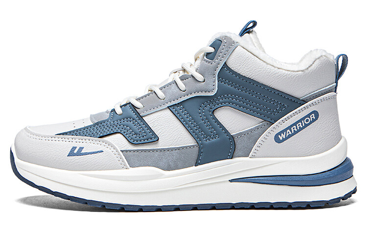 

Кроссовки WARRIOR Lifestyle Shoes Men High-top Beige/Blue, бежевый/синий